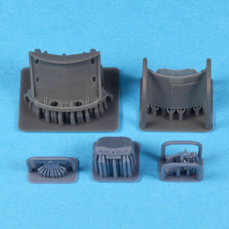 F-104 Drag Chute Bay and Canister (for Kinetic F-104 kits)
